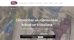 Desktop Screenshot of krasuserviss.lv